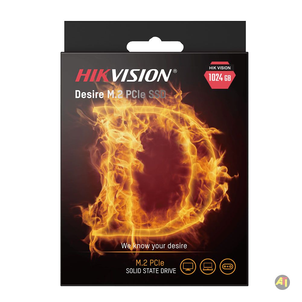 Disque Dure SSD 1To (1024 Go) HIK VISION PCIe NVMe M.2 (2280