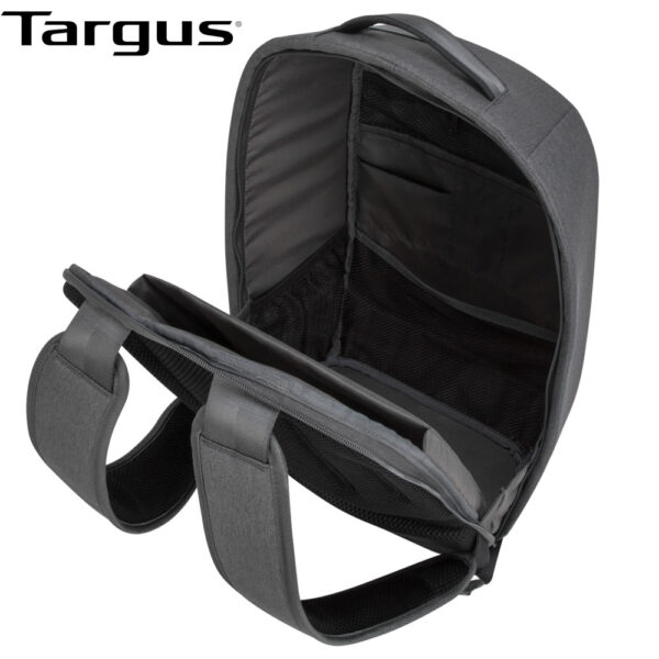 Sac à dos Targus Cypress Security - Rembourrage dorsal, bandoulière, poignée, sangle de fixation pour trolley – Image 7